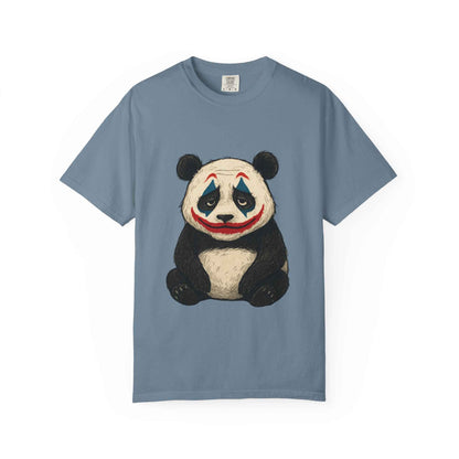 Panda Graphic T-Shirt | Hilarious Panda Joker Tee, Fun Unisex Casual Wear, Unique Gift for Animal Lovers, Halloween Costume Idea - StylePicksBySei