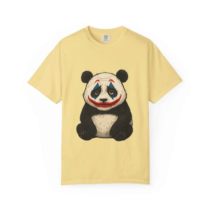 Panda Graphic T-Shirt | Hilarious Panda Joker Tee, Fun Unisex Casual Wear, Unique Gift for Animal Lovers, Halloween Costume Idea - StylePicksBySei