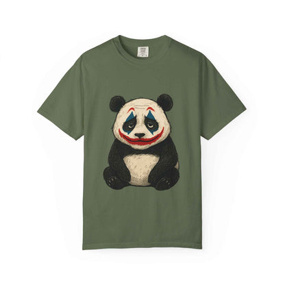 Panda Graphic T-Shirt | Hilarious Panda Joker Tee, Fun Unisex Casual Wear, Unique Gift for Animal Lovers, Halloween Costume Idea - StylePicksBySei