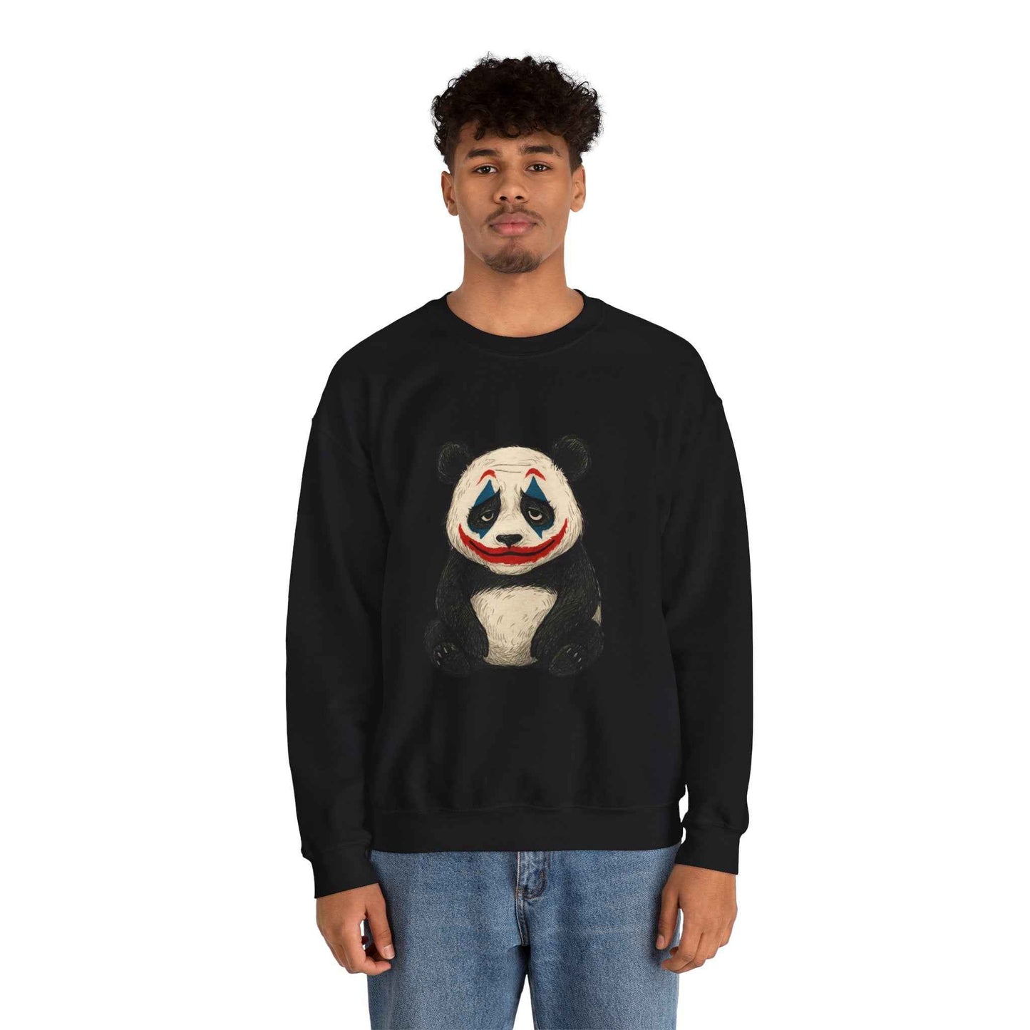 Panda Unisex Hoodie | Cute Panda Illustration Crewneck Sweatshirt for Animal Lovers, Ideal Cozy Gift for Casual Wear, Halloween, or Birthdays - StylePicksBySei