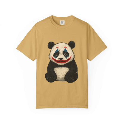 Panda Graphic T-Shirt | Hilarious Panda Joker Tee, Fun Unisex Casual Wear, Unique Gift for Animal Lovers, Halloween Costume Idea - StylePicksBySei
