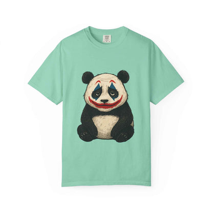 Panda Graphic T-Shirt | Hilarious Panda Joker Tee, Fun Unisex Casual Wear, Unique Gift for Animal Lovers, Halloween Costume Idea - StylePicksBySei