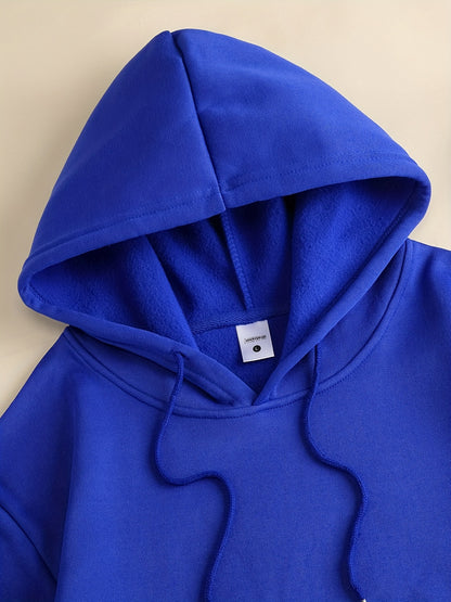 Men's Love and Peace Graphic Hoodie - Casual Pullover with Kangaroo Pocket