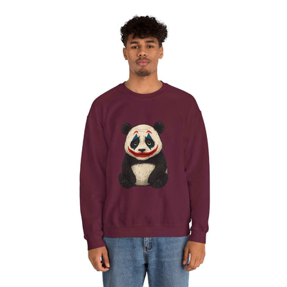Panda Unisex Hoodie | Cute Panda Illustration Crewneck Sweatshirt for Animal Lovers, Ideal Cozy Gift for Casual Wear, Halloween, or Birthdays - StylePicksBySei