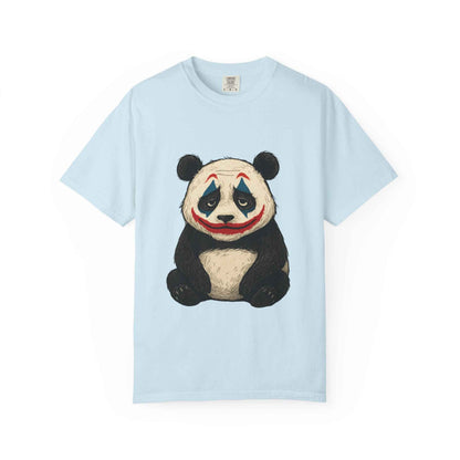 Panda Graphic T-Shirt | Hilarious Panda Joker Tee, Fun Unisex Casual Wear, Unique Gift for Animal Lovers, Halloween Costume Idea - StylePicksBySei