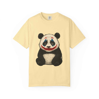 Panda Graphic T-Shirt | Hilarious Panda Joker Tee, Fun Unisex Casual Wear, Unique Gift for Animal Lovers, Halloween Costume Idea - StylePicksBySei
