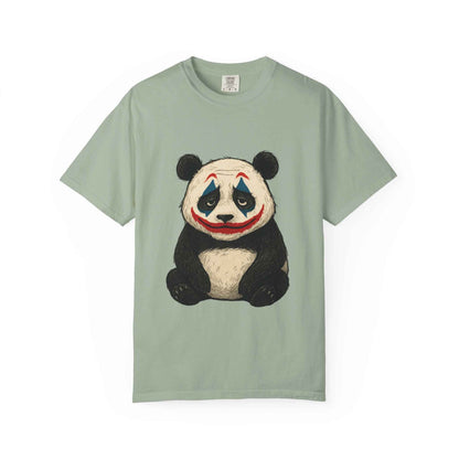 Panda Graphic T-Shirt | Hilarious Panda Joker Tee, Fun Unisex Casual Wear, Unique Gift for Animal Lovers, Halloween Costume Idea - StylePicksBySei