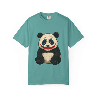 Panda Graphic T-Shirt | Hilarious Panda Joker Tee, Fun Unisex Casual Wear, Unique Gift for Animal Lovers, Halloween Costume Idea - StylePicksBySei