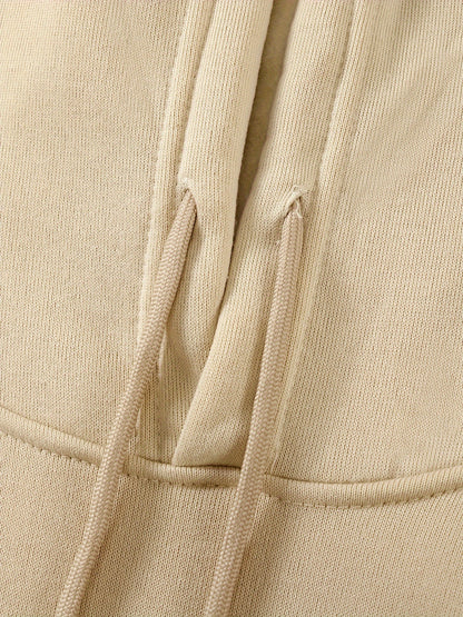 Men's Ace Playing Card Graphic Hoodie - Casual Pullover with Kangaroo Pocket