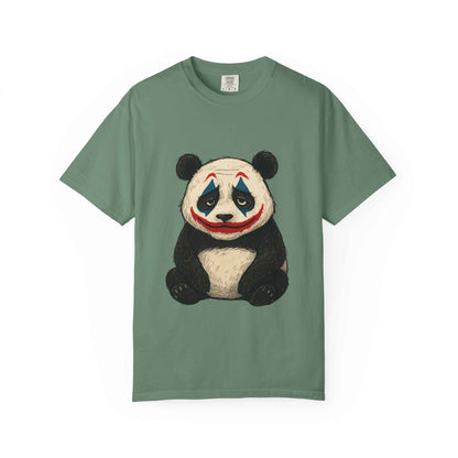 Panda Graphic T-Shirt | Hilarious Panda Joker Tee, Fun Unisex Casual Wear, Unique Gift for Animal Lovers, Halloween Costume Idea - StylePicksBySei