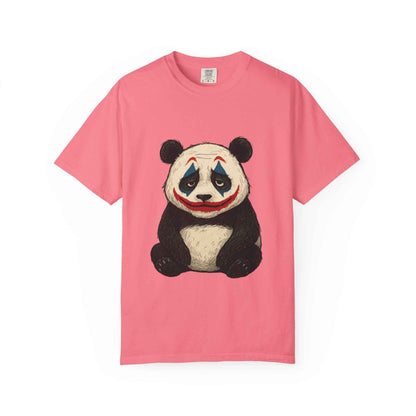 Panda Graphic T-Shirt | Hilarious Panda Joker Tee, Fun Unisex Casual Wear, Unique Gift for Animal Lovers, Halloween Costume Idea - StylePicksBySei