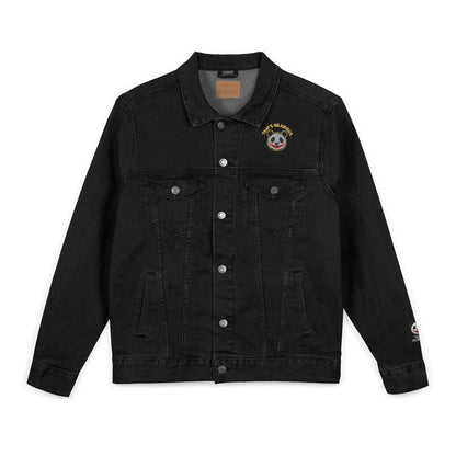 Embroidered Denim Jacket - That's Hilarious Design - StylePicksBySei
