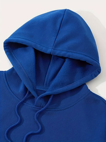 Men's Ace Playing Card Graphic Hoodie - Casual Pullover with Kangaroo Pocket