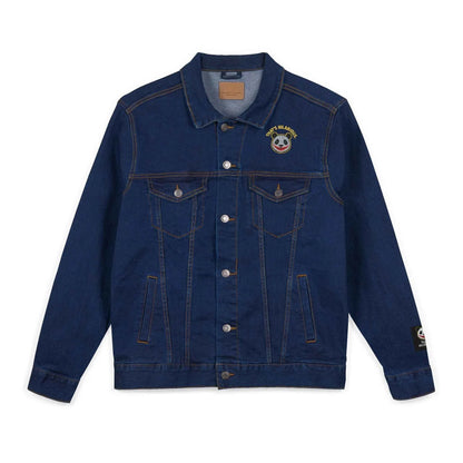 Embroidered Denim Jacket - That's Hilarious Design - StylePicksBySei