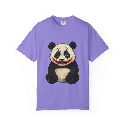 Panda Graphic T-Shirt | Hilarious Panda Joker Tee, Fun Unisex Casual Wear, Unique Gift for Animal Lovers, Halloween Costume Idea - StylePicksBySei