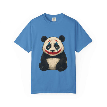 Panda Graphic T-Shirt | Hilarious Panda Joker Tee, Fun Unisex Casual Wear, Unique Gift for Animal Lovers, Halloween Costume Idea - StylePicksBySei