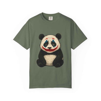 Panda Graphic T-Shirt | Hilarious Panda Joker Tee, Fun Unisex Casual Wear, Unique Gift for Animal Lovers, Halloween Costume Idea - StylePicksBySei