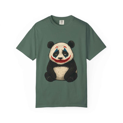 Panda Graphic T-Shirt | Hilarious Panda Joker Tee, Fun Unisex Casual Wear, Unique Gift for Animal Lovers, Halloween Costume Idea - StylePicksBySei