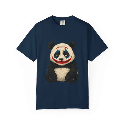 Panda Graphic T-Shirt | Hilarious Panda Joker Tee, Fun Unisex Casual Wear, Unique Gift for Animal Lovers, Halloween Costume Idea - StylePicksBySei