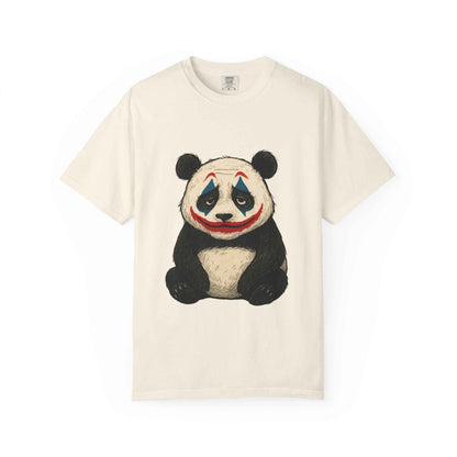 Panda Graphic T-Shirt | Hilarious Panda Joker Tee, Fun Unisex Casual Wear, Unique Gift for Animal Lovers, Halloween Costume Idea - StylePicksBySei