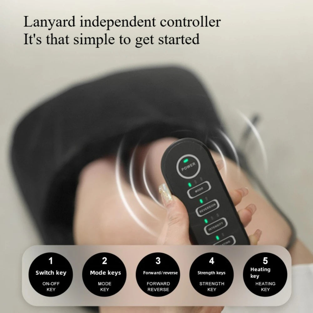 Professional Shiatsu Foot Massager with Heat Therapy & Air Compression - StylePicksBySei
