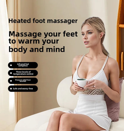 Professional Shiatsu Foot Massager with Heat Therapy & Air Compression - StylePicksBySei