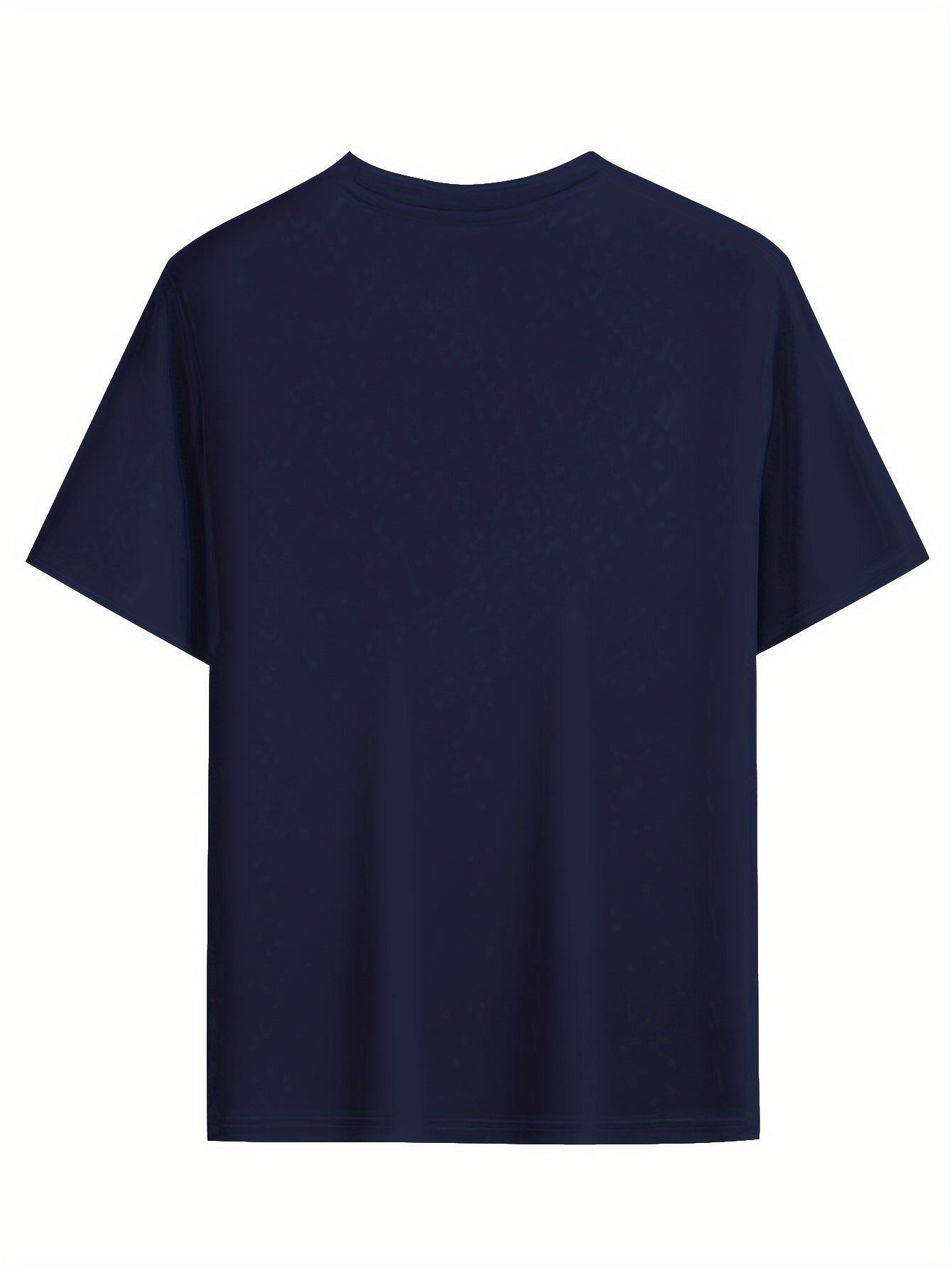Men's One Love Letter Print T-Shirt - Casual Crew Neck Short Sleeve Tee