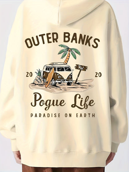 Pogue Life Graphic Hoodie for Women - Cozy Pocket Sweatshirt with Drawstring