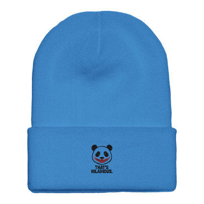 Embroidered Cuffed Beanie - That’s Hilarious | Yupoong 1501KC - StylePicksBySei