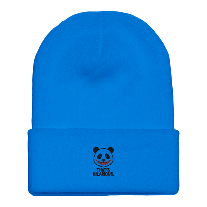Embroidered Cuffed Beanie - That’s Hilarious | Yupoong 1501KC - StylePicksBySei
