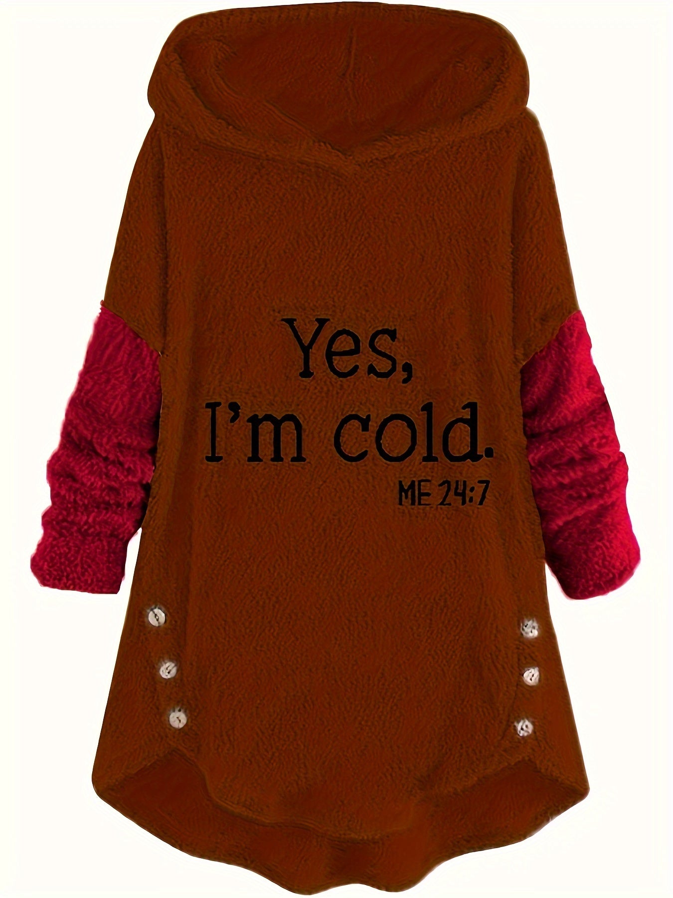 Women's Letter Print Hoodie - Casual Long Sleeve Color Block Pullover with Hood