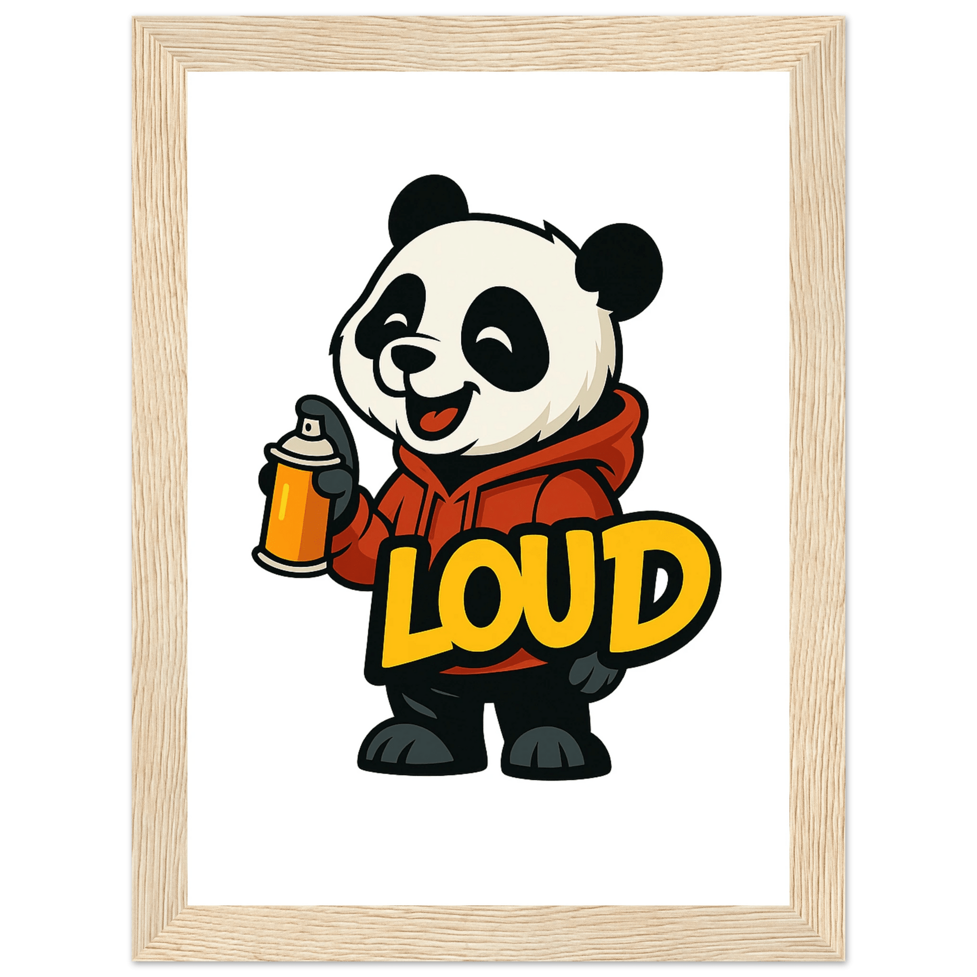 Funny Wall Art Poster - That’s Hilarious Mini Premium Matte Poster in Wooden Frame - 13x18 cm / 5x7″ - StylePicksBySei