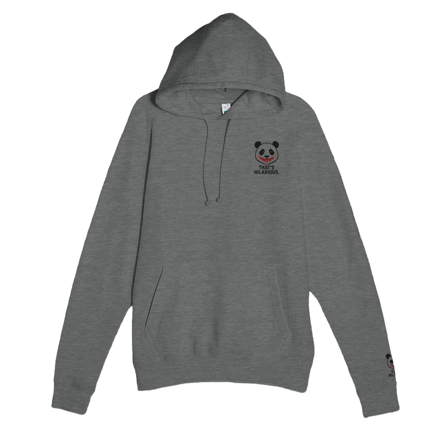 Panda Hoodie | Hilarious Panda Unisex Pullover LS13001 | Premium Quality - StylePicksBySei