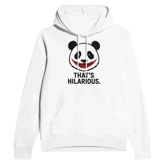 Hilarious Panda Hoodie | Unisex Streetwear Bella + Canvas - StylePicksBySei