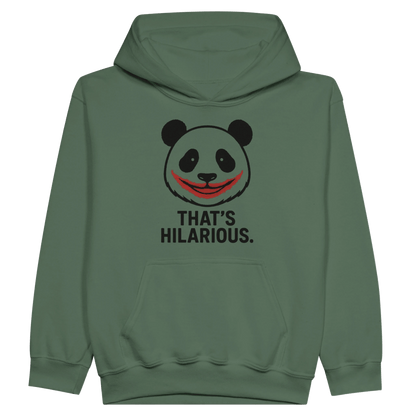 Panda Unisex Hoodie - Hilarious Panda Hoodie for Youth | Cozy Fleece by Gildan - StylePicksBySei