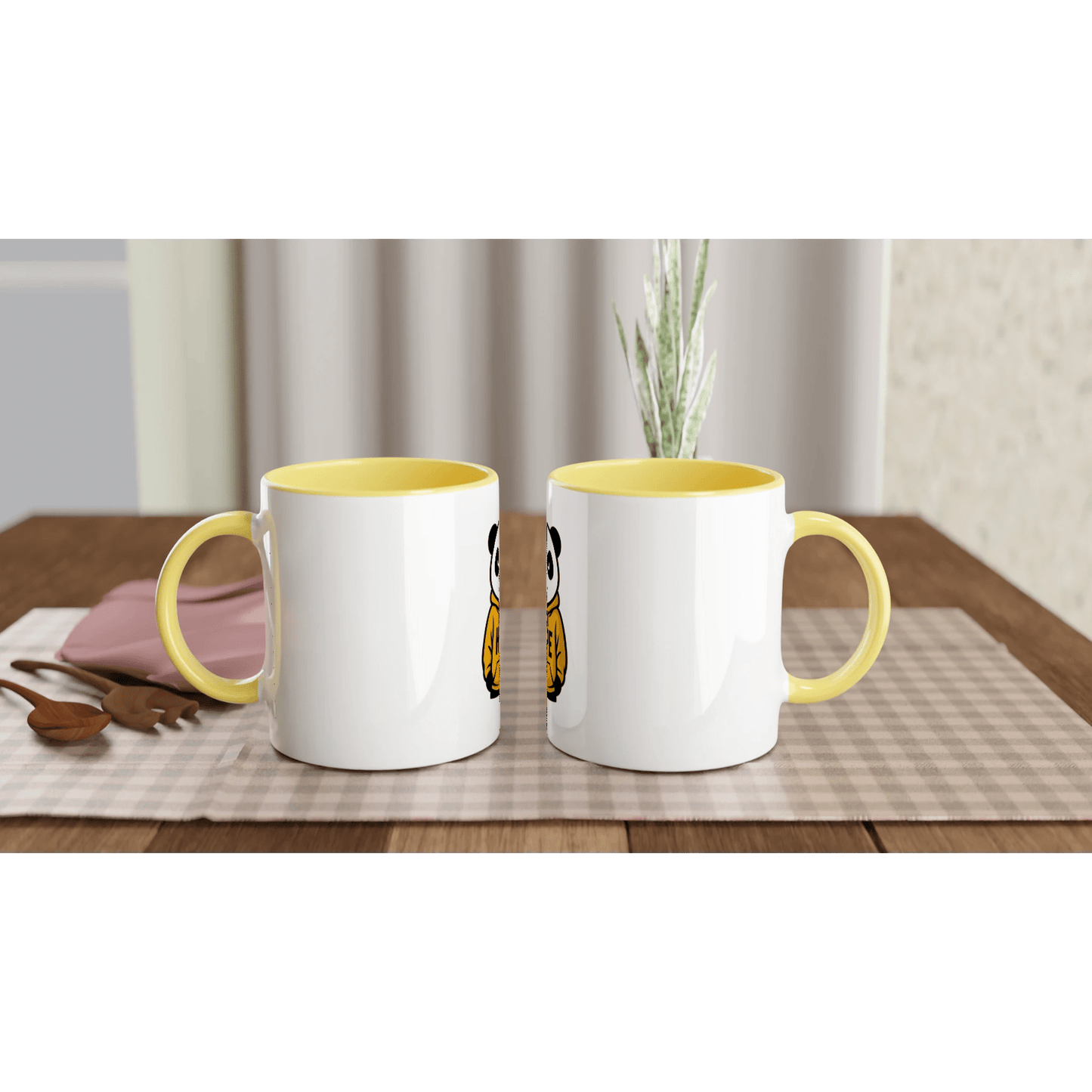 Mug Bottle | Colorful Inside Ceramic Mug - That's Hilarious 11oz White - StylePicksBySei