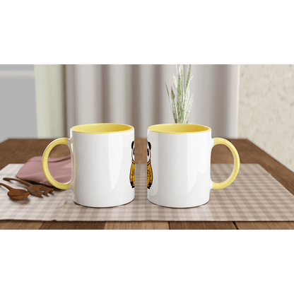 Mug Bottle | Colorful Inside Ceramic Mug - That's Hilarious 11oz White - StylePicksBySei