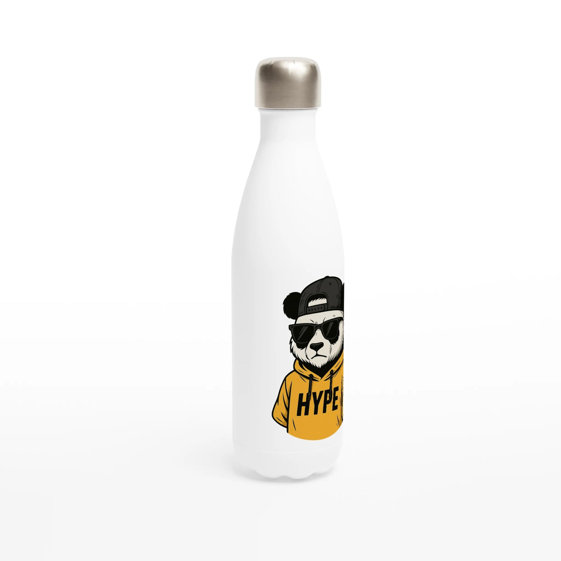 Hilarious Stainless Steel Water Bottle - 17oz White Mug/Bottle - StylePicksBySei